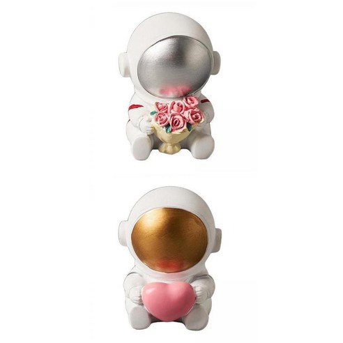 수지 우주인 동상 장식 홈 오피스 우주 비행사 Decors 모델 6+수지 우주인 동상 장식 홈 오피스 우주 비행사 Decors, 모델 1