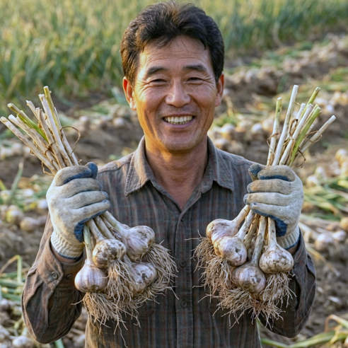 [내일도착보장] 국내산 햇 통마늘 피마늘 안깐마늘, 5kg (대/덜매운), 1개