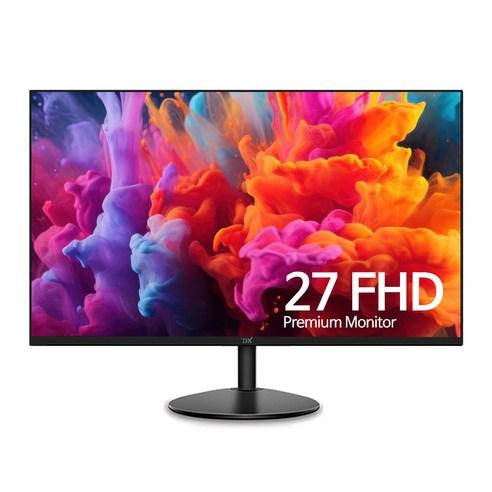 화봄 27인치 모니터 FHD 국내생산 LG패널 DX270 HDMI Full HD 리얼 75Hz VGA 가성비 사무용모니터, DX270HDMI (일반)