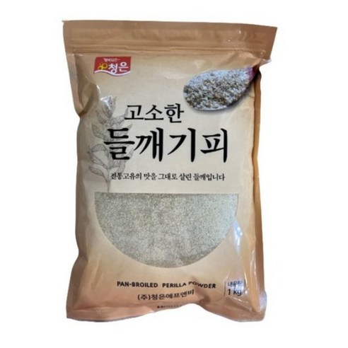 청은 고소한 들깨기피, 1kg, 23개, 1kg