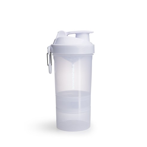 Smartshake O2GO 단백질 셰이커 병 600 ml, 1세트, 하얀색, 600ml