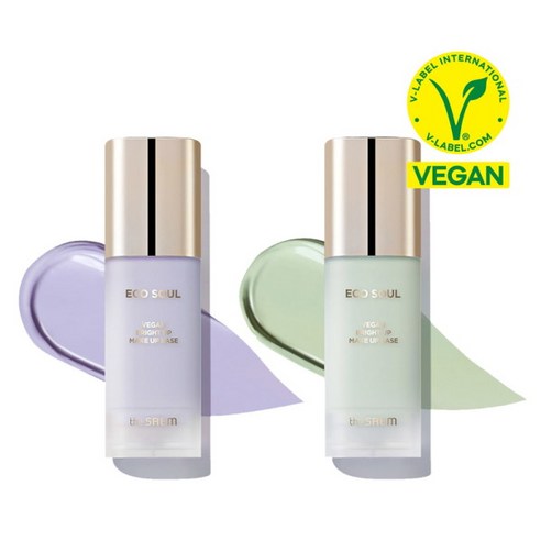 [더샘(화장품)] 더샘 에코 소울 비건 브라이트 업 메이크업 베이스 50ml, 상세 설명 참조, 선택:민트_BM53...