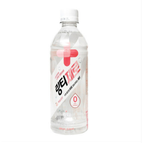 링티제로 무라벨 복숭아맛 음료, 400ml, 12팩