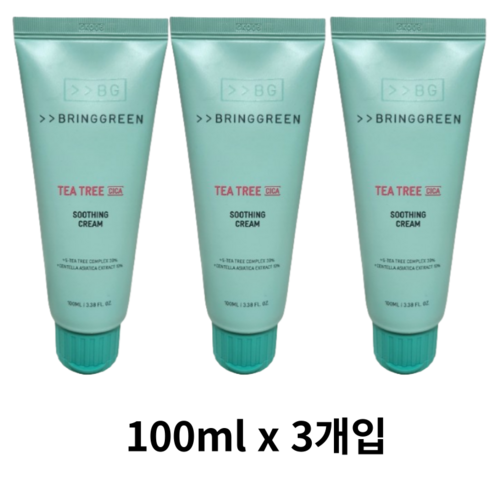 브링그린 티트리시카수딩크림100mL, 300ml, 2개