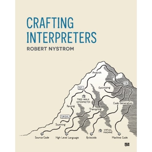 (영문도서) Crafting Interpreters Paperback, Genever Benning, English, 9780990582939