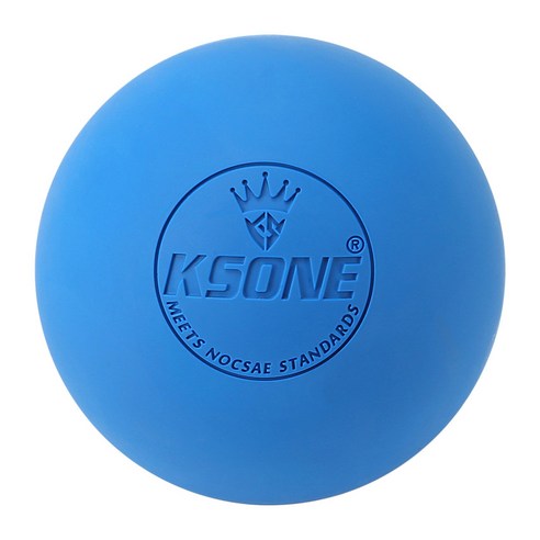 Xzante KSONE 마사지 볼 6.3Cm 근막 라크로스 요가 근육 이완 통증 완화 휴대용 물리 치료 8, 파란색