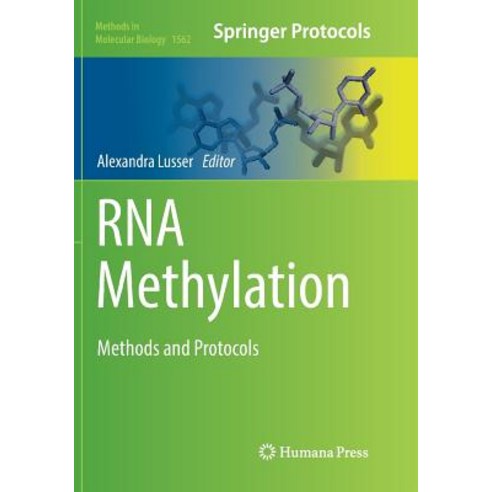 (영문도서) RNA Methylation: Methods and Protocols Paperback, Humana, English, 9781493983049