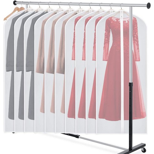 의류 방진 덮개 걸다 포켓, 1 건, 24x54인치
