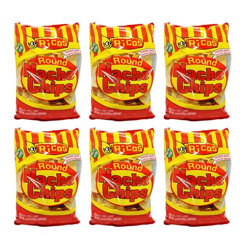 리코스 나초칩 100g 6개, 1세트