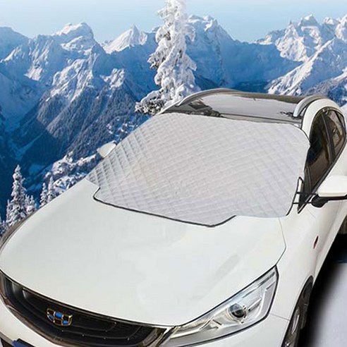 자석 부착식 성에 방지 앞유리 커버 – 사계절용 자동차 앞유리 보호 덮개 자동차커버