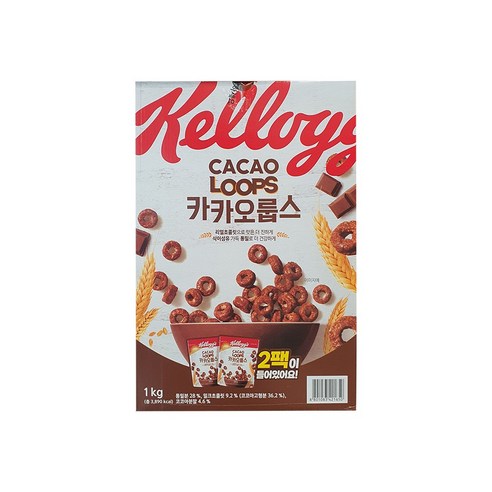 켈로그 카카오룹스 500g x 2입, 1개