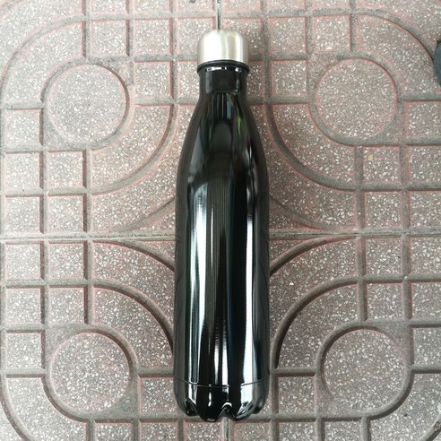 보온컵 이중운동 주전자병 304 스테인리스강 볼링컵, 라이트 블랙 750ML, .