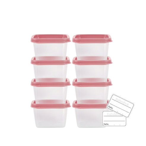 엄마의 마음을 담은 이유식 용기, 베베락 엘파 큐브 베베락이유식용기