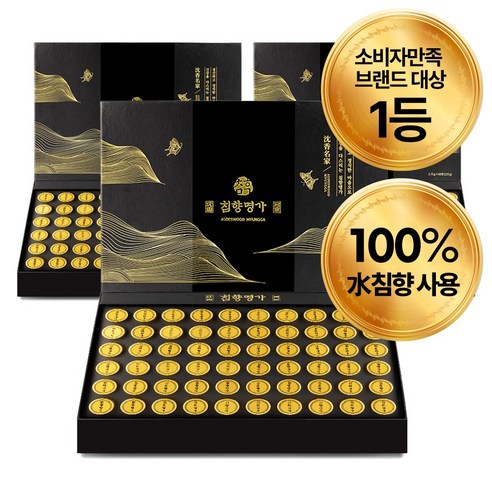 침향명가 명품 수 침향환, 225g, 3박스