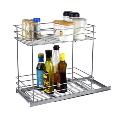 300mm 기적! 인출식 양념망장으로 좁은 주방 공간 효율 UP!