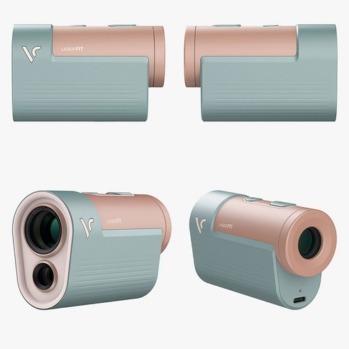 보이스캐디 레이저 핏 골프 거리 측정기, Laser FIT, 메탈 베이지