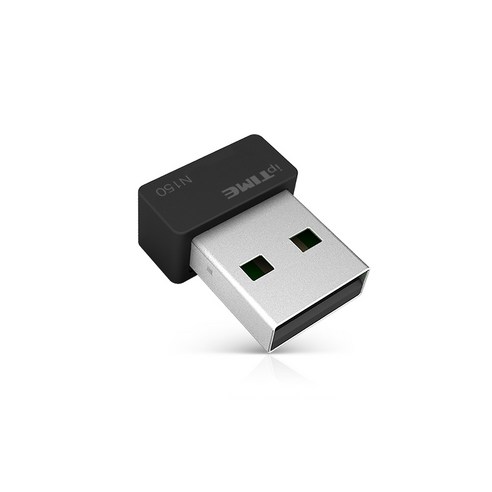 IPTIME N150 초소형 무선랜카드 WIFI 수신기 USB 인터넷 150Mbps 리눅스, 1개