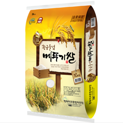 황금들녘 메뚜기쌀 새청무 백미 10kg, 1개