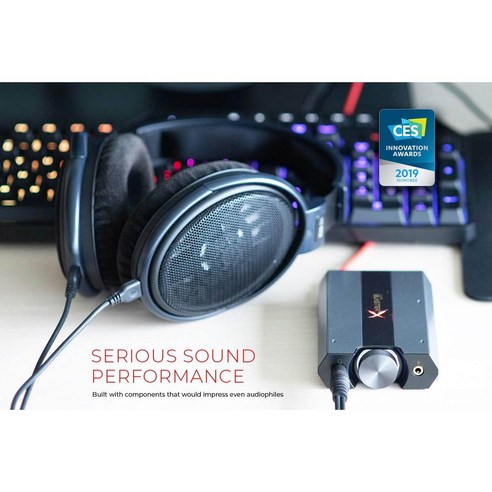 게임 몰입도를 극대화하는 크리에이티브 블라스터X G6 외장형 사운드 카드