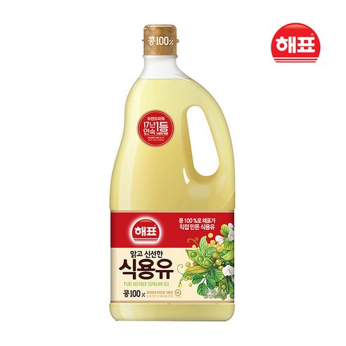 해표 식용유, 1.8L, 1개