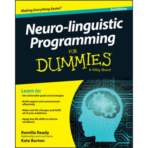 (영문도서) Neuro-Linguistic Programming for Dummies Paperback, English, 9781119106111