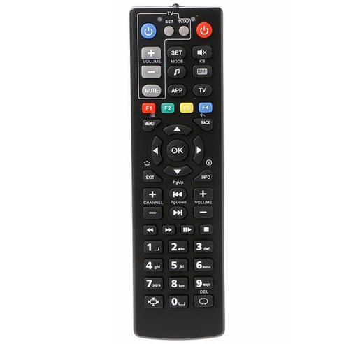 MAG250에 대한 원격 제어 MAG254 MAG255 MAG256 MAG257 MAG270 MAG275 TV 박스 / IPTV는 기능 알아보기와 셋톱 박스, 검정