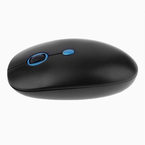 무선 마우스 슬림 무소음 클릭 컴퓨터 마우스 노트북 PC 태블릿 컴퓨터 및 Mac용 USB 마우스, 블루, 설명, 설명