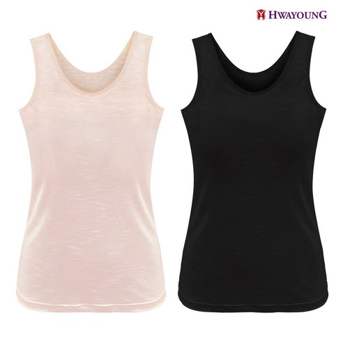 "숨 막히는 여름, 땀 때문에 찝찝한가요? 화영탈렌트 뱀부 인견 나시로 뽀송한 하루를!" 브라런닝