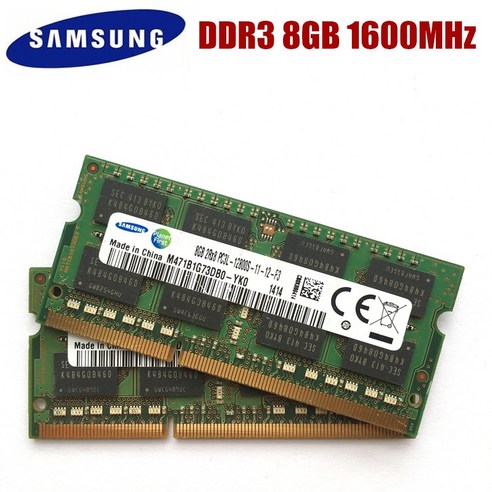 삼성 호환 노트북 메모리 모듈 SODIMM RAM 8G 2RX8 PC3L 12800S DDR3 8GB 1600 Mhz MHZ, 8G PC3L 1600MHzX1pcs