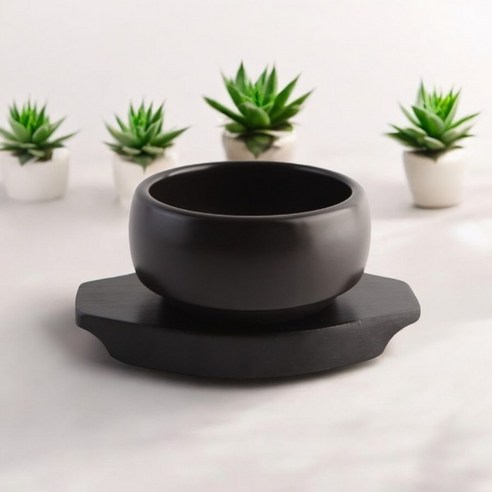 고급 세라믹 오목탕기 세트: 전통과 현대의 완벽한 조화