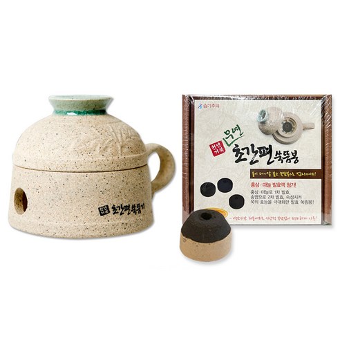 전통 쑥뜸의 효능을 간편하게, 천년거북 초간편 쑥뜸기 풀세트