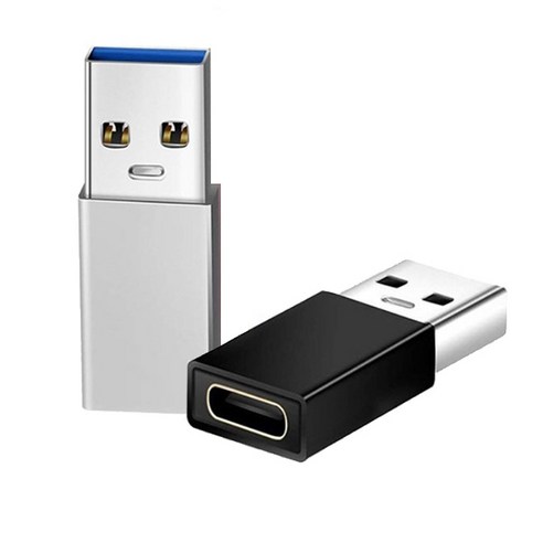 GEN-CU30 C to USB 고속충전 데이타 변환젠더/USB3.0, 블랙