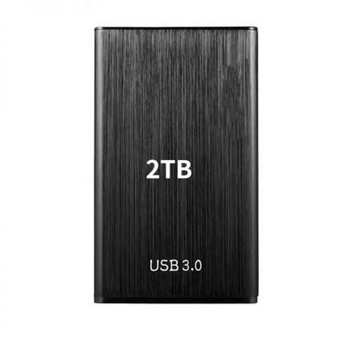 휴대용 SSD USB 3.0 HDD 1TB 2TB 4TB 고속 외장 하드 드라이브 대용량 저장 모바일 디스크 데스크탑 노트북 안드로이드용, 03 8TB Silver, 한개옵션1