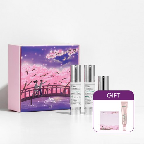 VT COSMETICS 리들샷 3종 선물 세트 히조스프링 (100+300+700)298312, 1개