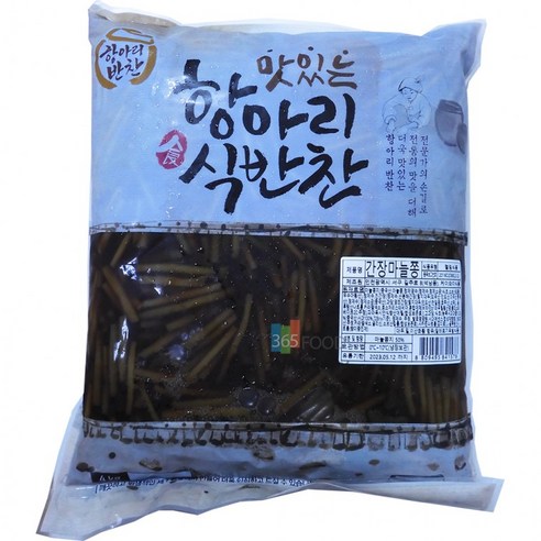 간장 마늘쫑 4kg, 1개