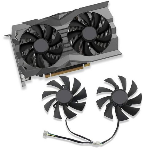 그래픽 카드 쿨러용 도토도 87mm GA92A2H 0.35A 팬 Zotac GForce GTX 1660 TiRTX 2060 SUPER 2070 미니 교체그래픽 팬AB Marke