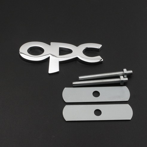 새로운 리갈 라크로스 Yinglang 금속 자동차 스티커 Opc 자동차 로고 그물 라벨 자동차 바디 스티커 꼬리 라벨, 하나, Opc 실버 중간 그물 라벨