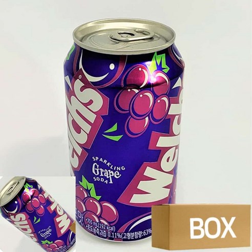 웰치스 포도 355ml, 6개