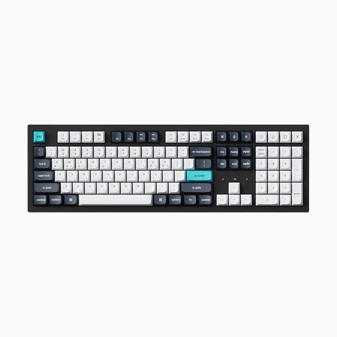 키크론 K10 Pro ZMK 기계식 핫스왑 유무선 키보드, 카본 블랙, K10P-SB4, 바나나축