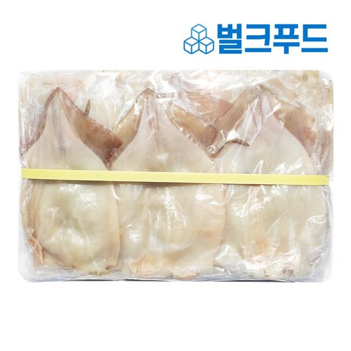 벌크푸드 냉동 할복오징어 5kg 수입 손질, 1박스, 옵션1.국내가공 중국산오징어 할복 5kg