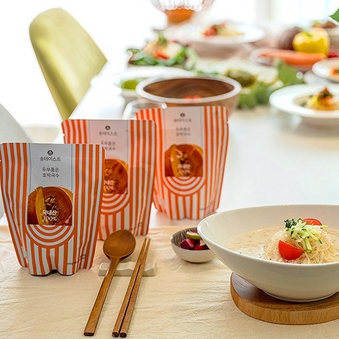 건강과 맛을 한 번에, 송테이스트 해조미 비건 국수