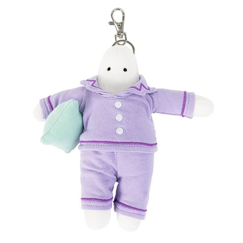 MR.DONOTHING (미스터두낫띵) Plush Key-ring - Purple, 1개, 바이올렛