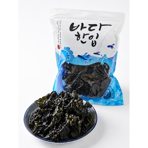 [청정완도] 안짜고 맛있는 말린 미역귀 특품, 1개, 300g