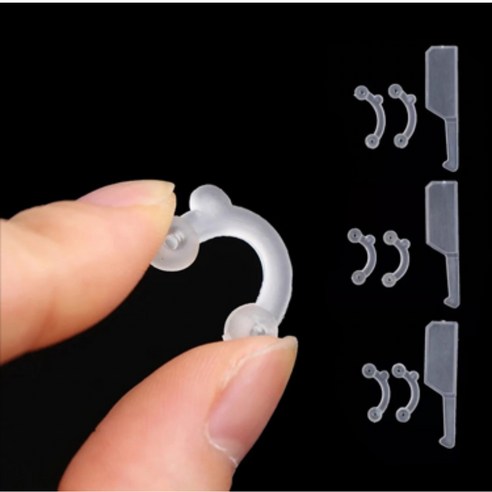 코뽕 콧볼축소 콧대 코끝 높이기 투명 3세트, 3개