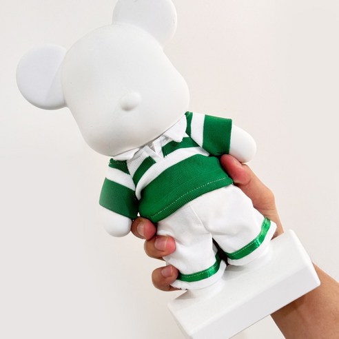 28cm 석고방향제 토이베어 집들이선물 인테리어소품, 그린골프웨어 남 (에어디향)
