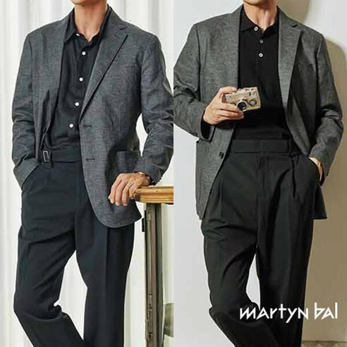 [런칭가 159000원] 마틴발 MARTYNBAL 남성 썸머 린넨 블렌디드 자켓 1종