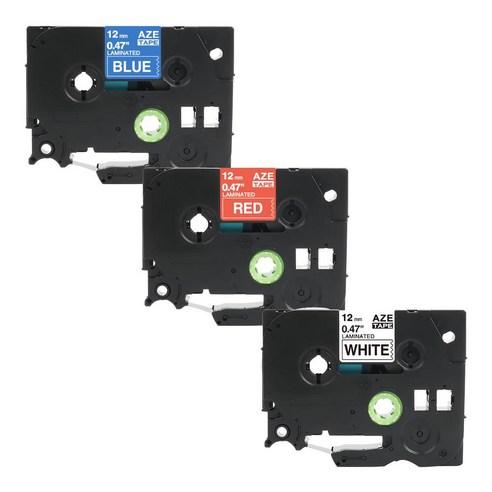 브라더 라벨 프린터 테이프 세트 호환 PT-P300BT PT-P710BT PT-D600 PT-D610BT PT-D200 PT-D200LB PT-P710BTWH, 8번 231 435 535