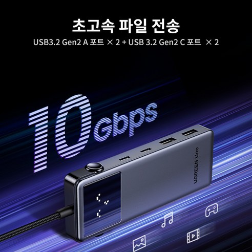 UGREEN Uno: 콤팩트함 속에 숨겨진 강력한 성능, 당신의 디지털 세상을 확장하다!