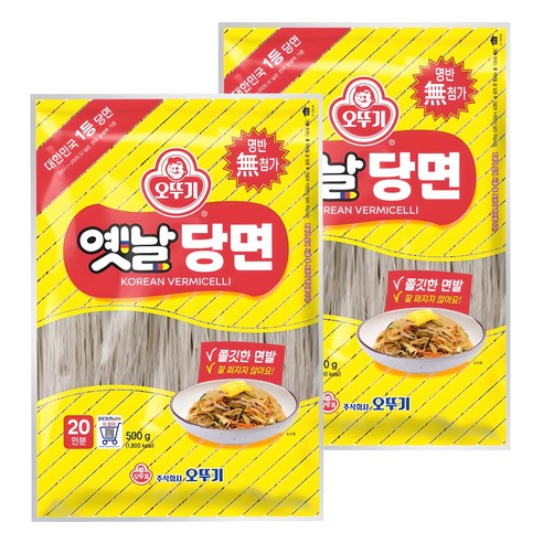 오뚜기옛날 당면, 500g, 2개