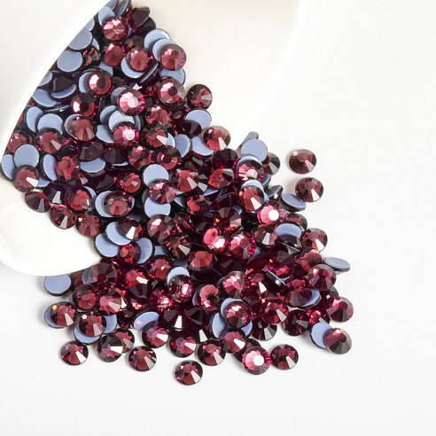[Beadsland]비즈랜드 핫픽스 라인석 공예 의류 DIY 장식용 - 자수정, 1440개, 자수정,SS16,3.8-4.0mm